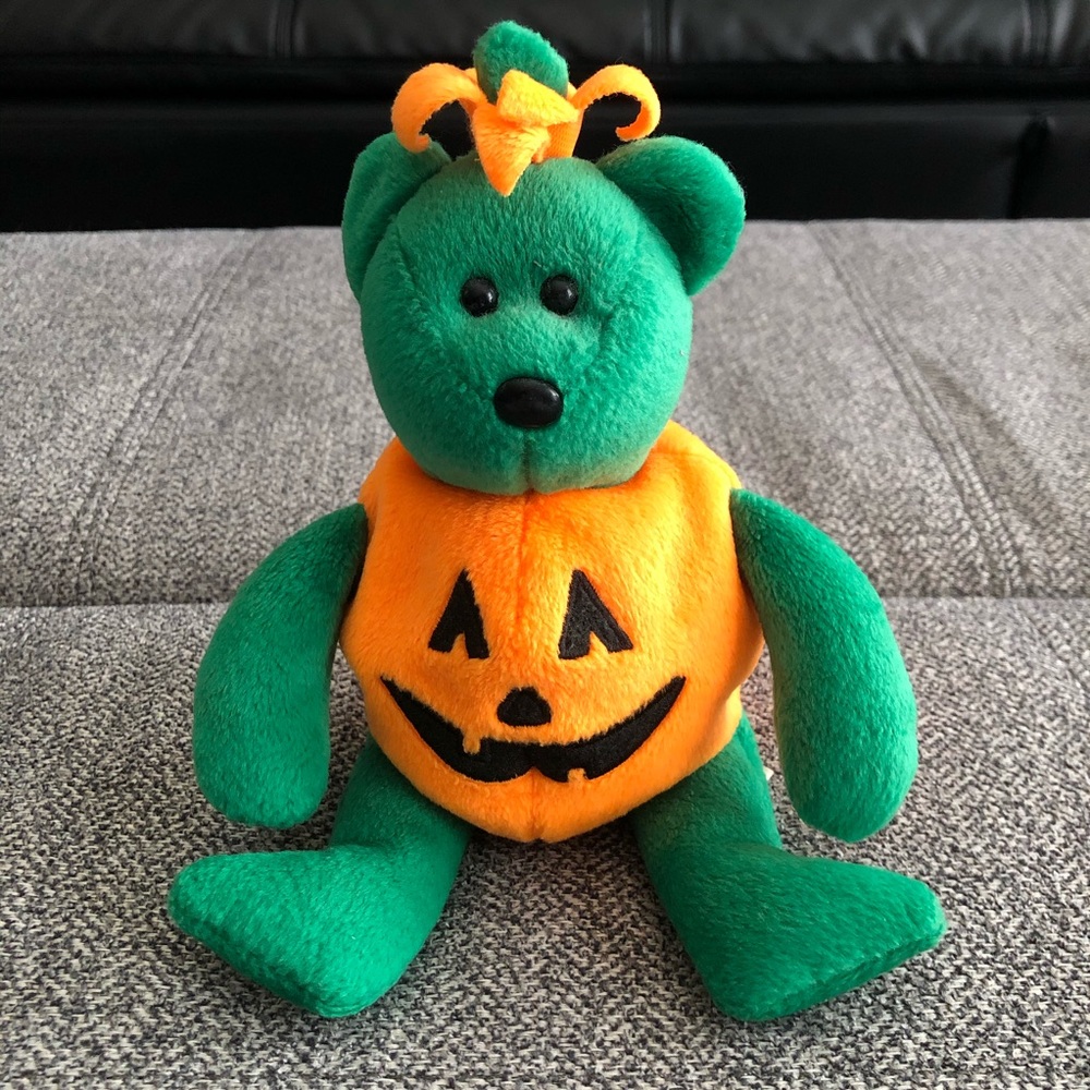 Ty Beanie Babies Tricky the Halloween Bear